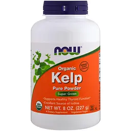 Бурі водорості Now Foods Kelp 227 грам