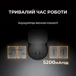 Робот-пилосос миючий Dreame Bot L40s Pro Ultra Black - мініатюра 11