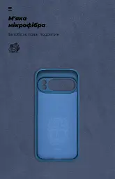 Чохол ArmorStandart ICON для Google Pixel 10 Pro 5G Camera cover Dark Blue - мініатюра 4
