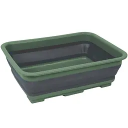 Таз складний Bo-Camp Washing Bowl Collapsible 7L Grey/Green зелений (6303690)