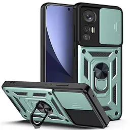 Чохол Ummi Camshield Serge Ring для Xiaomi 12T / 12T Pro Зелений / Green