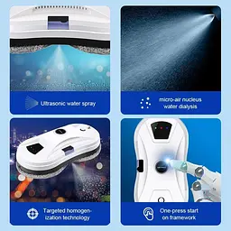 Робот для миття вікон Liectroux YW610 White - мініатюра 18