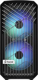 Корпус Fractal Design Torrent Compact TG Light Tint RGB Black (FD-C-TOR1C-02) - мініатюра 2