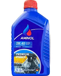 Олива моторна синтетична Aminol Premium PMG5 5W-40 1л (4760157251033)
