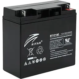 Акумуляторна батарея для ДБЖ Ritar AGM VRLA 12 V / 18 А*ч (RT12180BL5)