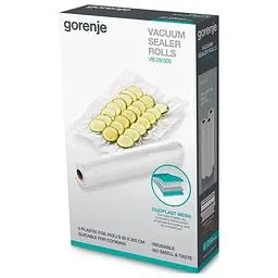 Пакети вакуумні GORENJE VB 28/300 рулон 28 см х 3 м (3 шт) - мініатюра 5