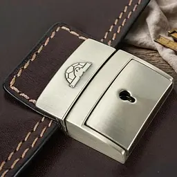 Чоловічий діловий портфель Tony Perotti 8009/42 moro (90378) Коричневий - мініатюра 10
