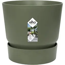 Вазон Elho Greenville Round, 30 см, зелений (332457)