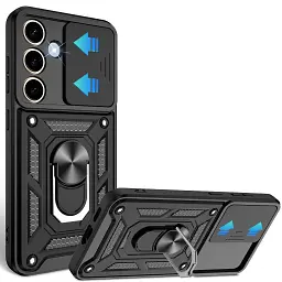 Панель BeCover Military для Samsung Galaxy S24 FE SM-S721 Black (712353) - мініатюра 2