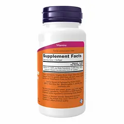 Бета-каротин Now Foods Beta Carotene 25000 90 софтгелів - мініатюра 2