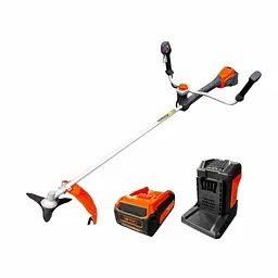 Мотокоса акумуляторна GTM BC56/1800BL KIT (420 мм, 5800 об/хв, 2.4 мм, BL, 56 В, комплект)