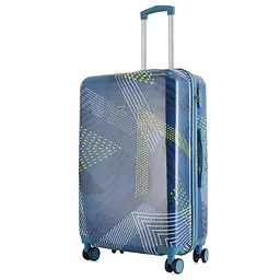 Валіза велика Semi Line 28 дюймів (L) Polycarbonate/ABS-Plastic Blue Pattern (T5652-3)