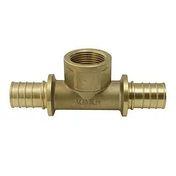 Трійник перехідний з ВР Koer Ka.T25-08F-25 - 25(3.5mm) x 3/4"F x 25(3.5mm) KR4896 - мініатюра 2