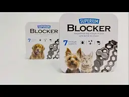 Нашийник протипаразитарний для котів та собак Superium Блокер 70 см - мініатюра 10