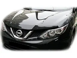 Дефлектор капоту мухобійка Nissan Qashqai 2013-2017 (FH-Ni84)