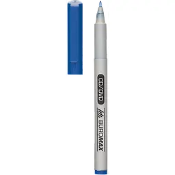 Маркер Buromax Jobmax водостійкий  0.6 мм синій (BM.8701-02) - мініатюра 2