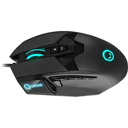 Миша Lorgar Stricter 579 RGB LCD USB Black (LRG-GMS579) - мініатюра 4