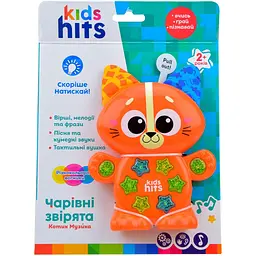 Музична розвиваюча іграшка Kids Hits Чарівні звірятка Котик Музика (KH09/004) - мініатюра 2