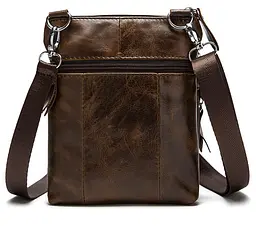 Чоловіча шкіряна сумка Vintage 14х18,5х3 см sum0012371 - мініатюра 3