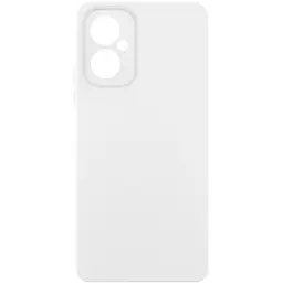 Чохол Silicone Cover Ummi Lakshmi Full Camera (AA) для Motorola Moto G55 5G Білий/White