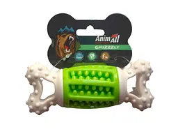 Іграшка для собак ANIMALL Кістка-зубочистка (14,2х5,7х4,7см), green/white AGrizZzly 9918