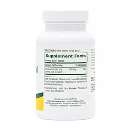 Хелатний магній Magnesium 200mg - 90 tabs - мініатюра 2