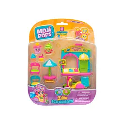 Ігровий набір Moji Pops – Джелатерія, 2 фігурки, аксесуари