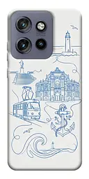 TPU чехол Demsky Southern pearl для Motorola Edge 50 Neo