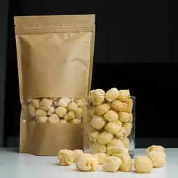 Хрусткі сирні кульки Аккерман із смаженою цибулею - Сир сушений, 100г - мініатюра 2