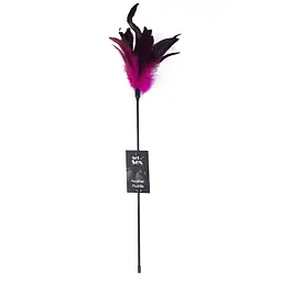 Лоскіт темно-рожевий Art of Sex - Feather Paddle, перо молодого півня - мініатюра 3