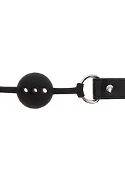 Кляп із кулькою Taboom Ball Gag чорний - мініатюра 4