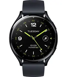 Смарт-годинник Xiaomi Watch 2 Black Case With Black TPU Strap (BHR8035GL) - мініатюра 2