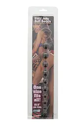 Ланцюжок Анальний Oriental Jelly Butt Beads 10.5, Black - мініатюра 2