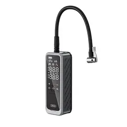 Автокомпресор XO CZ018 Intelligent Portable 5000mAh Wireless Inflation Pump 22 Cylinder Block Чорний - мініатюра 5