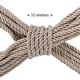 Мотузка для бондажу Ouch! Rope 10 м (золотистий) - мініатюра 3