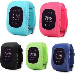 Дитячий годинник Smart Baby Watch з GPS трекером Блакитний - мініатюра 2