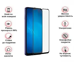 Скло захисне BeCover Tecno Spark Go 2022 (KG5m) Black (708165) - мініатюра 2