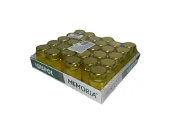 Лампадка BISPOL пластик жовтий h=8см Ø5см (28 шт/уп) v1-50 - мініатюра 2