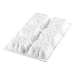 Форма для випікання Silikomart Cloude 71 x 71 h 34 mm (CLOUD 120)