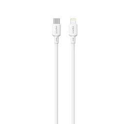 Кабель USB-C - Lightning Havit CBX311 PD30W 3A 2 м білий (HV-CBX311-WH)