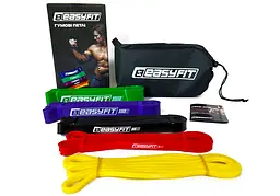 Гумові петлі EasyFit: набір 1-65 кг (5 шт) (EF-1655s) - мініатюра 3