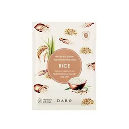 Маска тканинна для обличчя Dabo I Need Nature Mask Sheet Rice з екстрактом рису