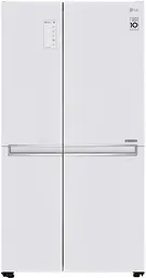 Холодильник SBS LG GC-B247SVDC 179х74х91см 2 двері холодильне відділення 406 л морозильне відділення 220 л A+ NF Білий (GC-B247SVDC)