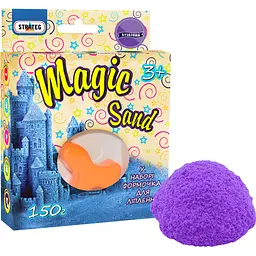Кінетичний пісок Strateg Magic Sand з формочкою (39304)