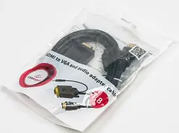 Адаптер HDMI to VGA і стерео-аудіо Cablexpert (A-HDMI-VGA-03-6) - мініатюра 2