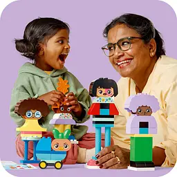 Конструктор LEGO DUPLO Конструктор людей із сильними емоціями 71 деталь (10423) - мініатюра 7