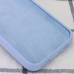 Чохол Silk Full Protective (AA) NO LOGO для Apple iPhone X / XS (5.8") Блакитний / Lilac Blue - мініатюра 3