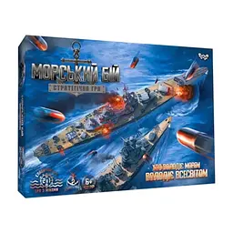 Настільна гра Danko Toys Морський бій. Стратегічна гра (укр.) (G-MB-02U)