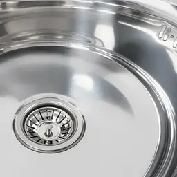 Кухонна мийка з нержавіючої сталі Platinum поліровка 490 (0,6/170 мм), Polish - мініатюра 6