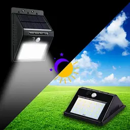 Вуличний ліхтар із датчиком руху на сонячній батареї BL-609 20SMD - мініатюра 8